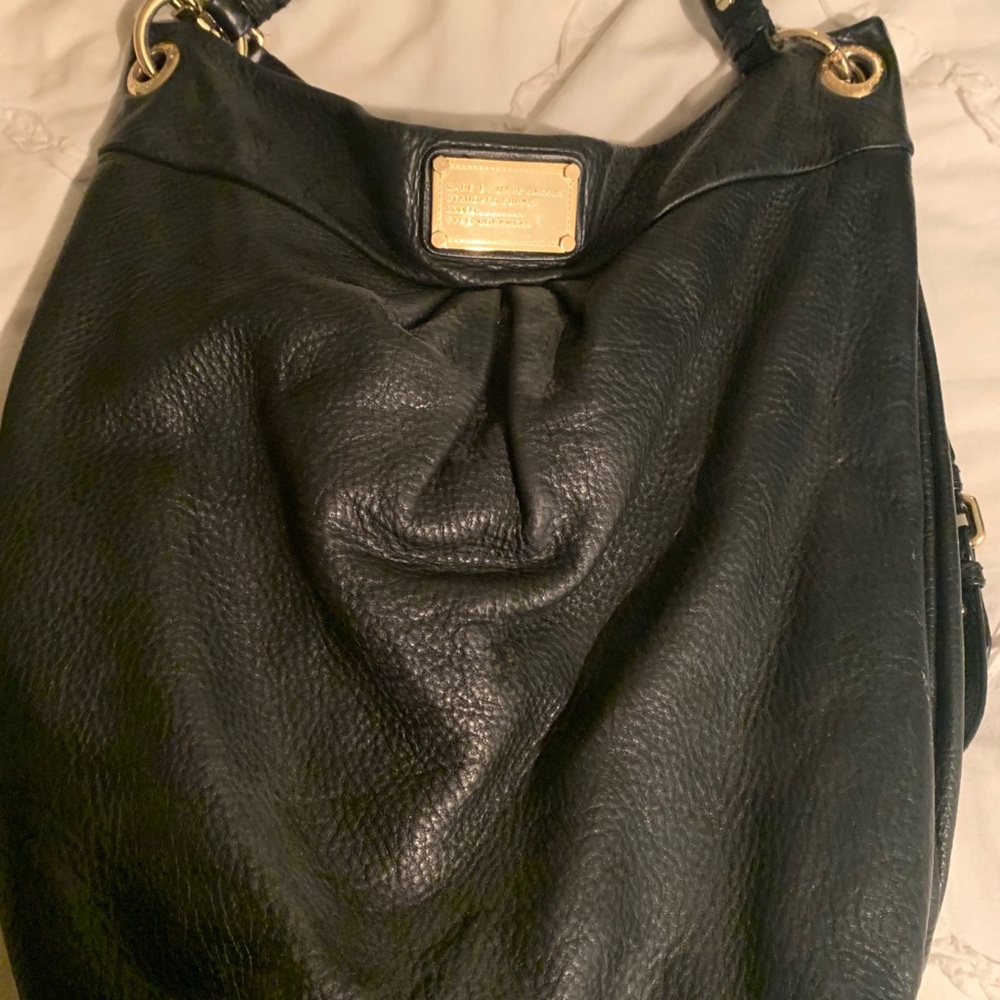 Marc Jacobs black hobo bag like new!